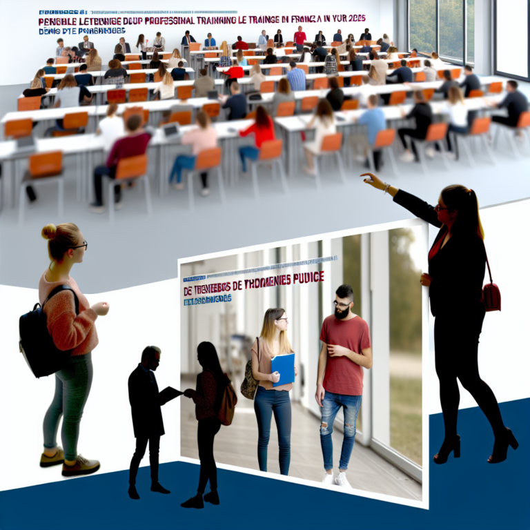 Les tendances de la formation professionnelle en France en 2025