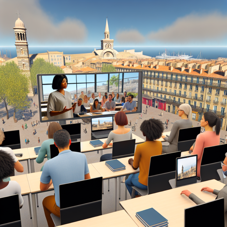 Les bonnes pratiques pour animer une classe virtuelle à Marseille