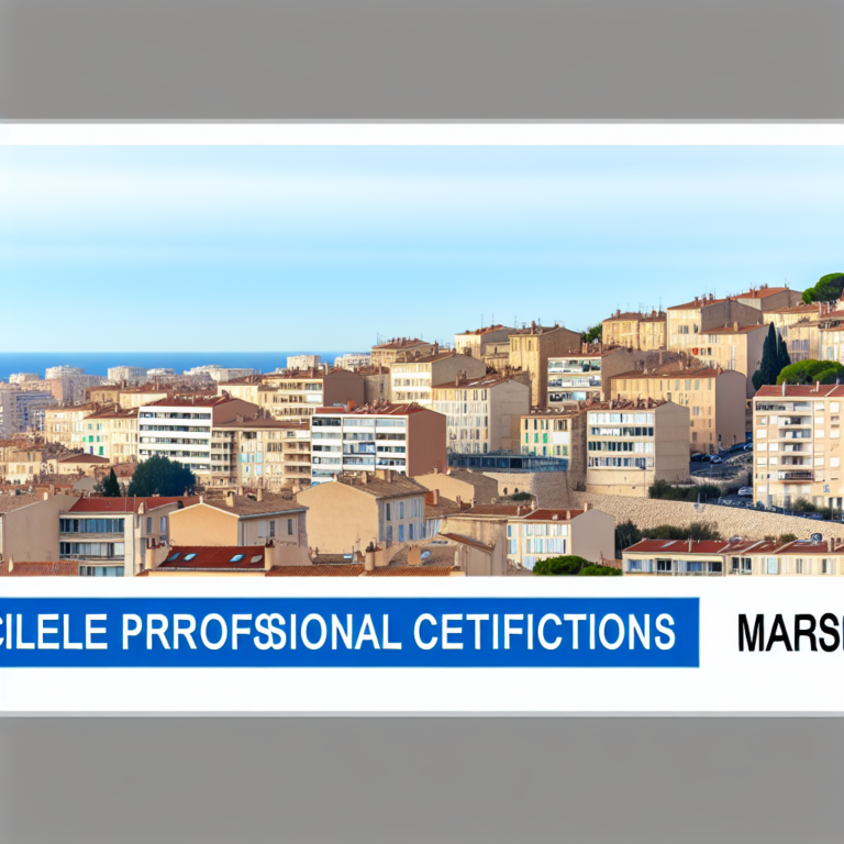 Les certifications professionnelles incontournables à Marseille