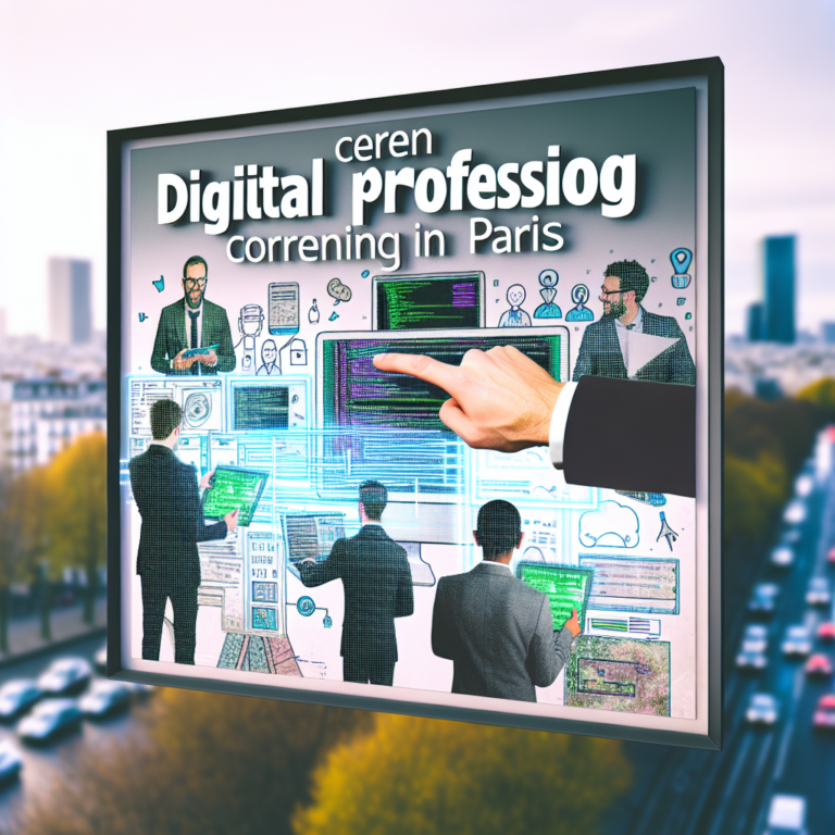 Les métiers du digital qui recrutent à Paris